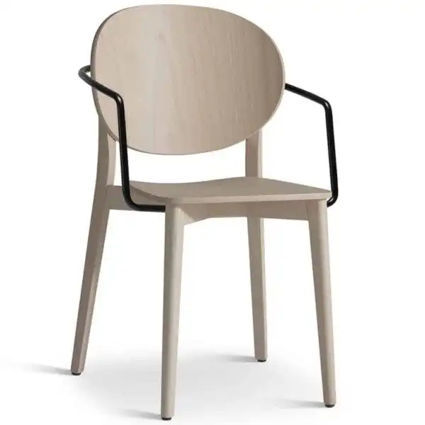 Fauteuil-restaurant-chene-naturel-forme-medaillon-Koko