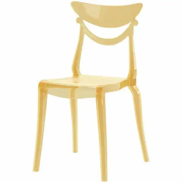 chaise-polycarbonate-jaune-haut-de-gamme-restaurant-marlene-soft