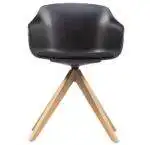 chaise-vsiteur-professionnelle-design-pieds-bois-coque-noir-damo-wood