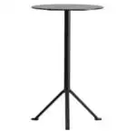 table-mange-debout-design-noir-rond-pliant-rooun