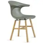 chaise-restaurant-design-bois-coque-plastique-loop-retro