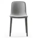 chaise-restaurant-tissu-gris-moderne-Freya