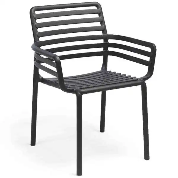 Fauteuil-bar-restaurant-empilable-anthracite-Doga