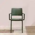 Fauteuil-chr-empilable-vert-Emo