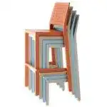 Tabourets-bar-empilables-plastique-colores-Emo
