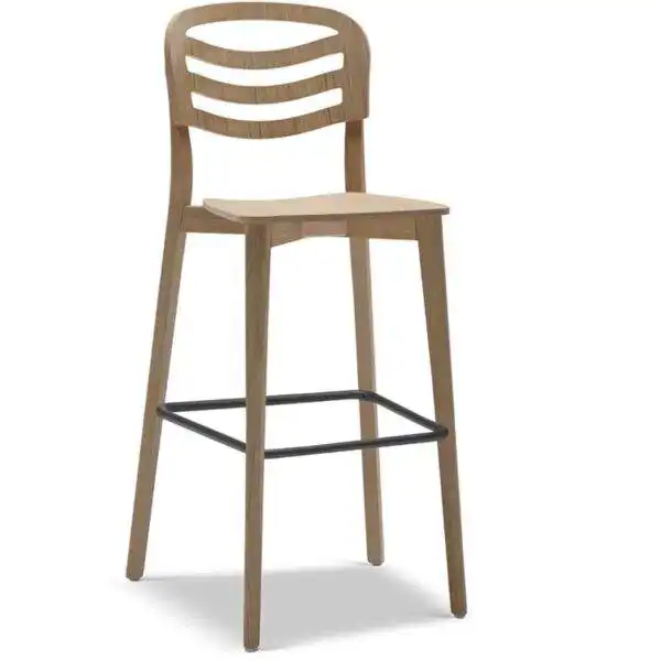 Tabouret-pour-bar-chene-naturel-massif-avec-dossier-sans-accoudoirs-Fara