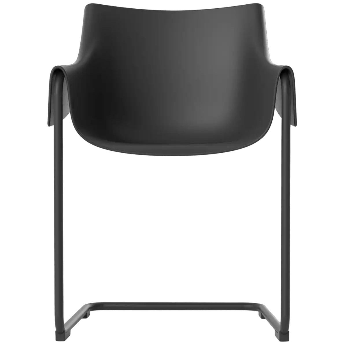 fauteuil-terrasse-bar-restaurant-noir-accoudoirs-pietement-traineau-Manta- fauteuil-terrasse-bar-restaurant-noir-accoudoirs-pietement-traineau-Manta-
