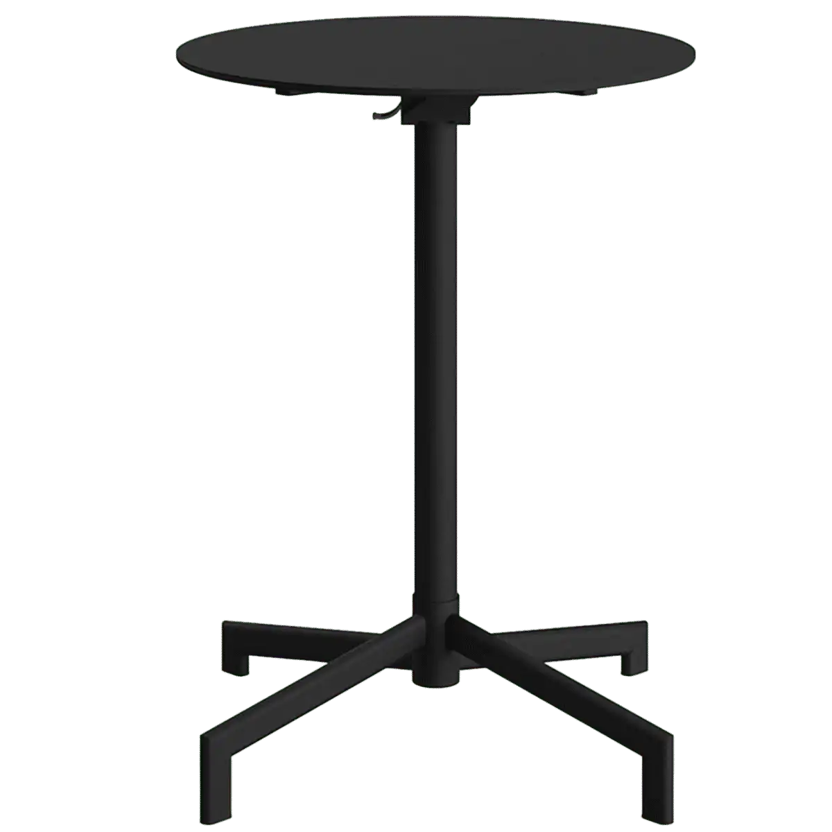 Table-pliante-bar-restaurant-ronde-noire-Versa-MN-