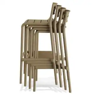 Tabourets bar empilables pas chers Calor 1